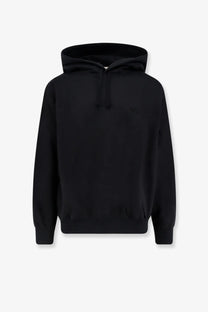 Y-3 men’s black cotton sweatshirt with a minimalist design and subtle branding on the chest
