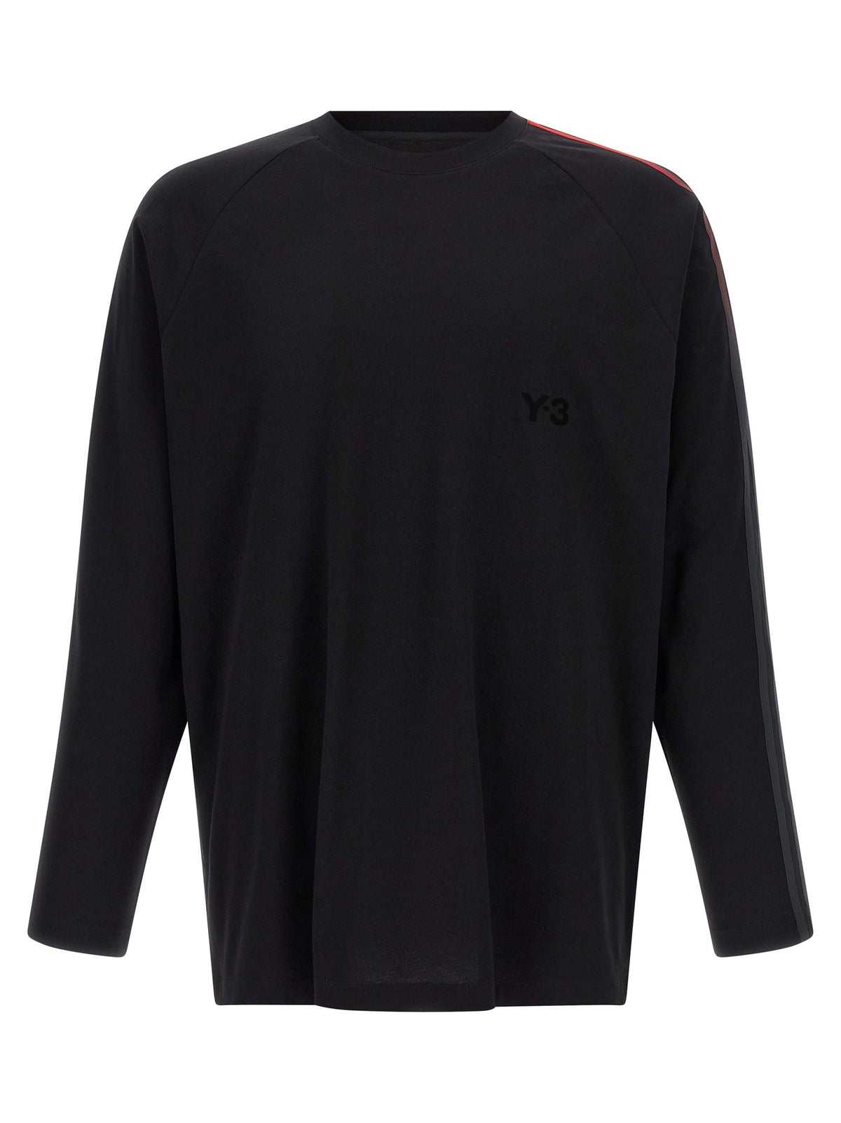 Y-3 Oversized Gradient Stripes Shirt Black
