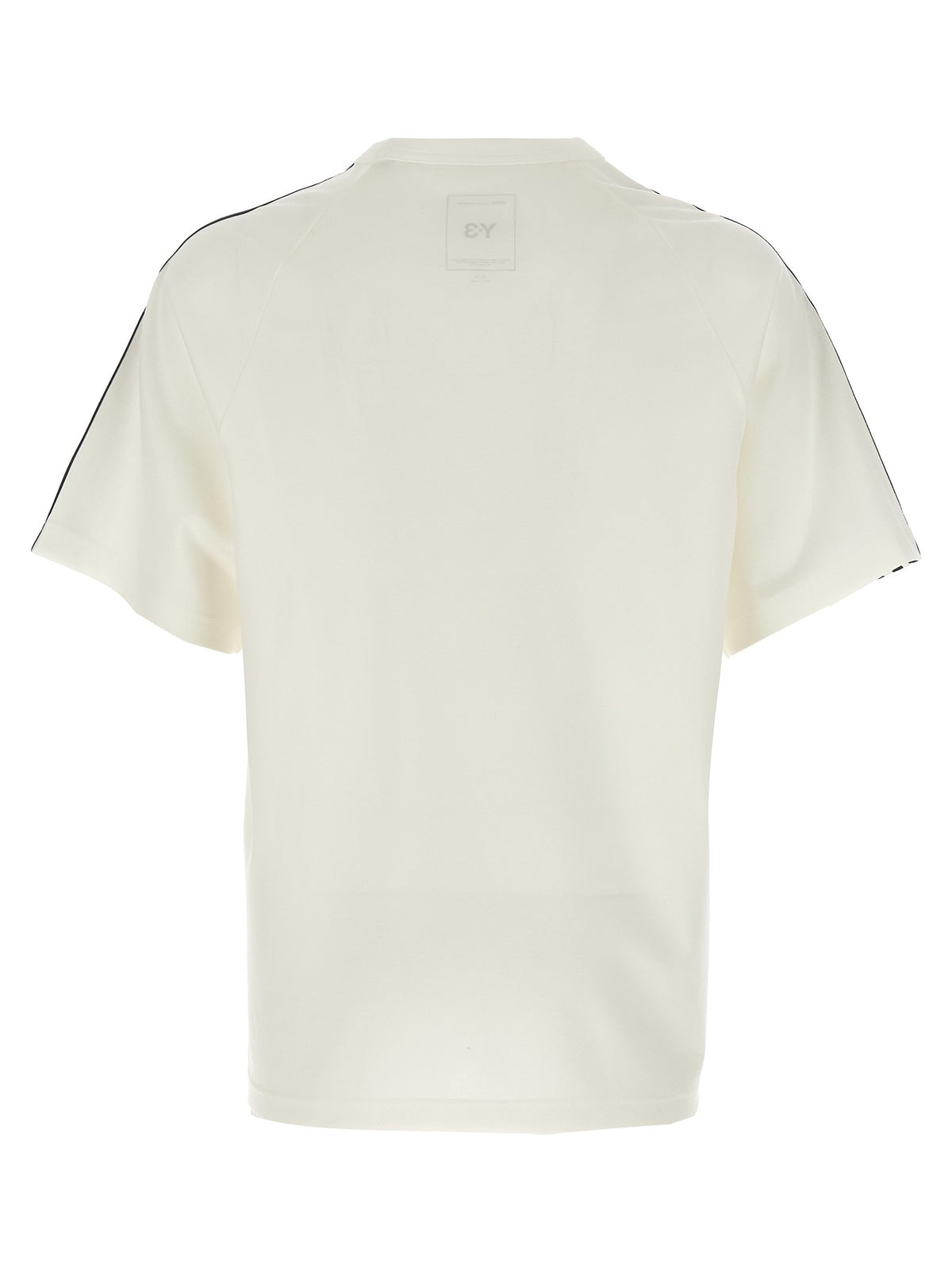Y-3 Short Sleeve Tee Stripes Shirt White