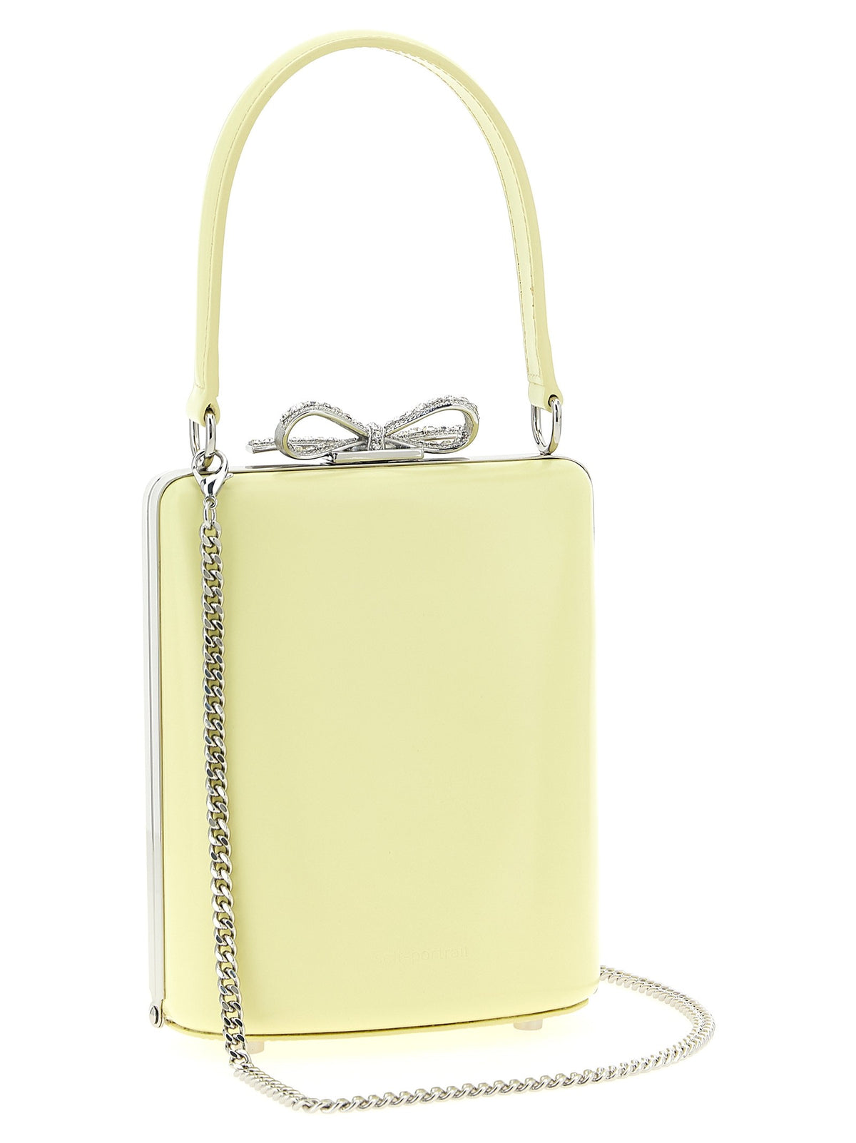 self-portrait Yellow Leather Bag Handbag Yellow