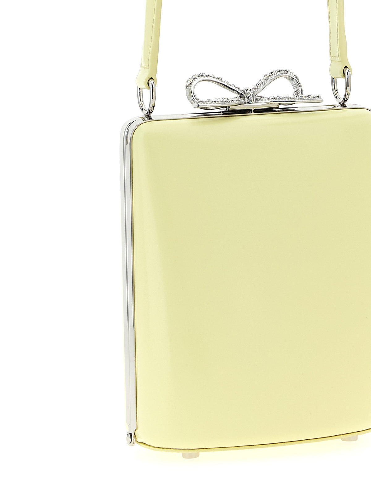 self-portrait Yellow Leather Bag Handbag Yellow
