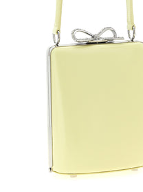 self-portrait Yellow Leather Bag Handbag Yellow