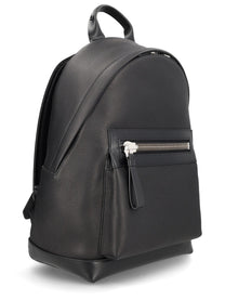Tom Ford Men's Zaino Buckley in Pelle Black