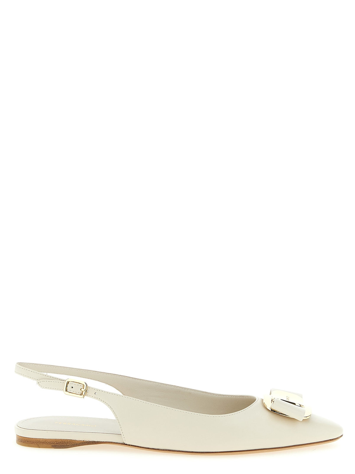 Ferragamo Zelmy Slingback Beige