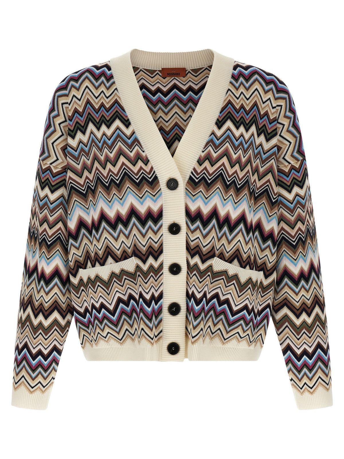 Missoni Zigzag Cardigan Gold
