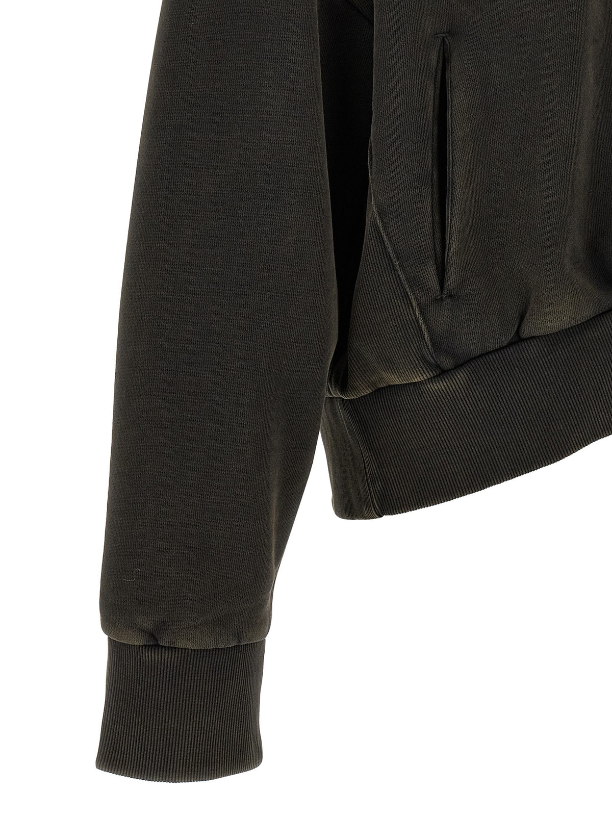 Entire Studios Unisex Cotton Eternal Zip Hoodie Black