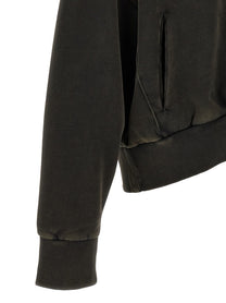 Entire Studios Unisex Cotton Eternal Zip Hoodie Black