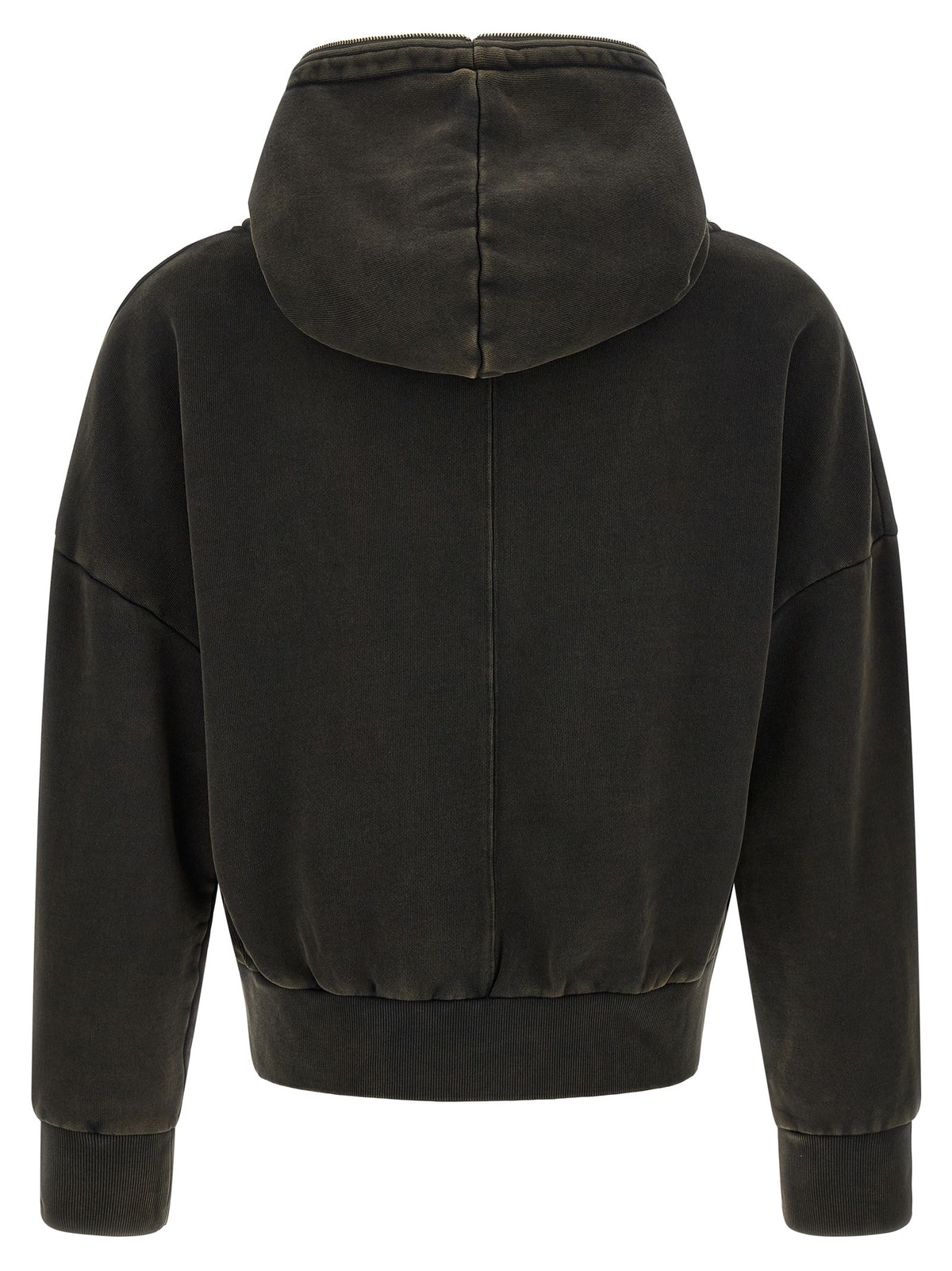 Entire Studios Unisex Cotton Eternal Zip Hoodie Black