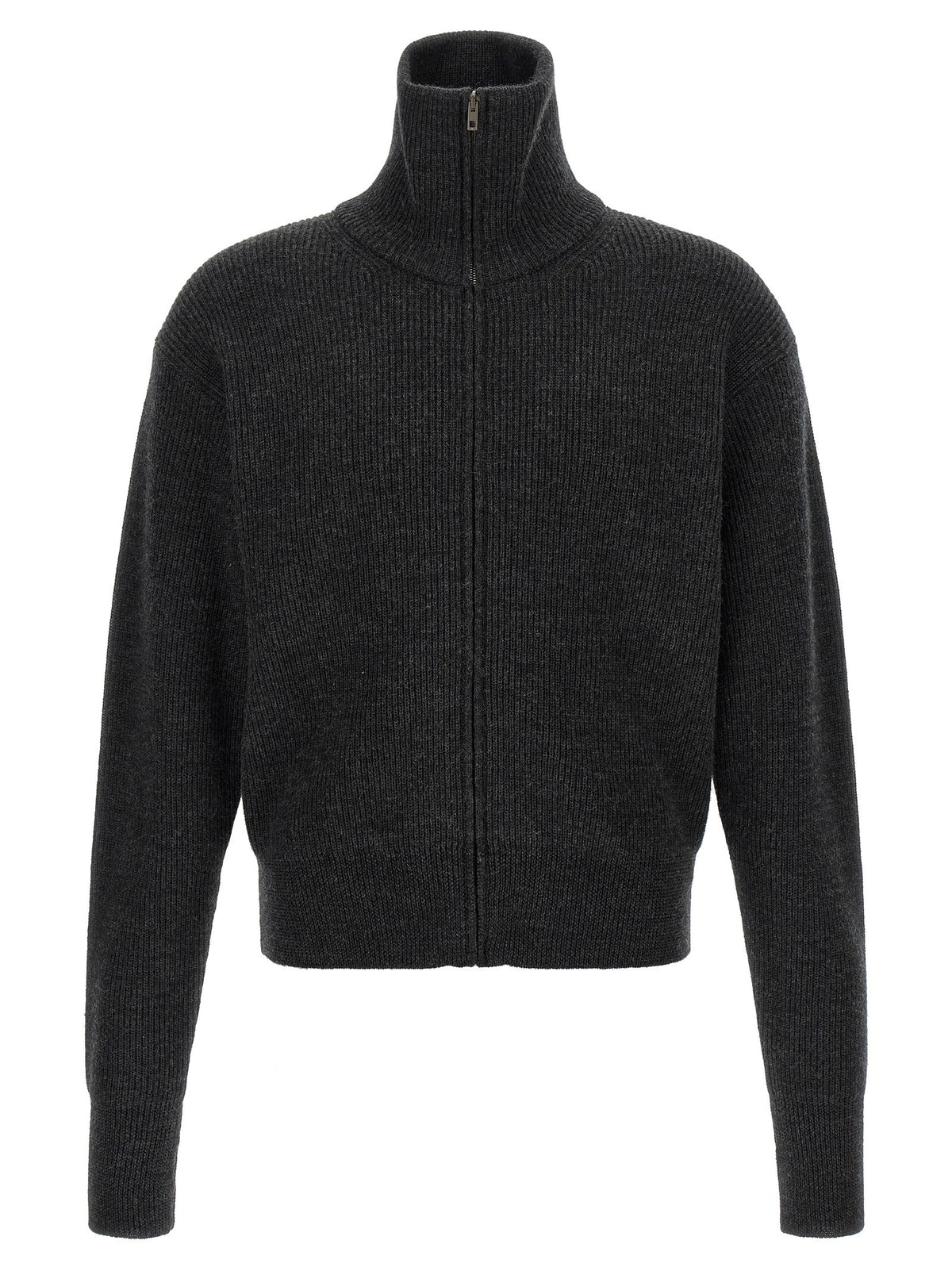 Lemaire Zip Cardigan Grey