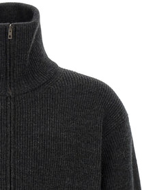 Lemaire Zip Cardigan Grey, view 3
