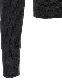 Lemaire Zip Cardigan Grey, view 4