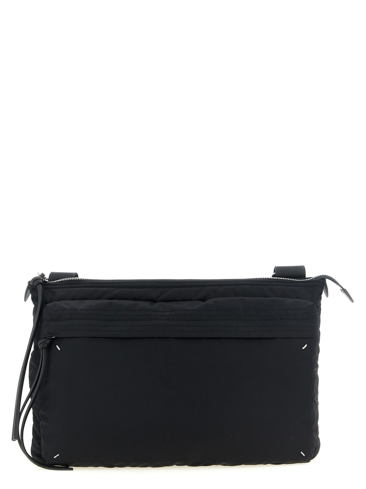 Maison Margiela Zip Computer Bag East West Crossbody Bag Black