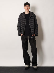 Rick Owens Men's Moncler + Rick Owens Ziplock Down Jacket Black