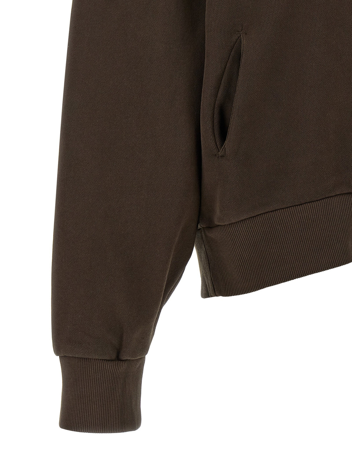 Entire Studios Zipped Hoodie Brown