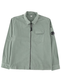 C.P. Company Men's Zippered Overshirt Green