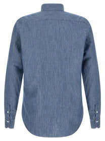 Finamore Zurigo Shirt Blue
