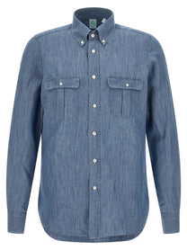 Finamore Zurigo Shirt Blue
